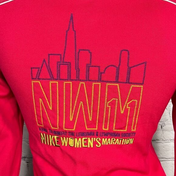 NIKE WOMENS MARATHON 2011 Full-zip Jacket w/collar size Small - Picture 2 of 7